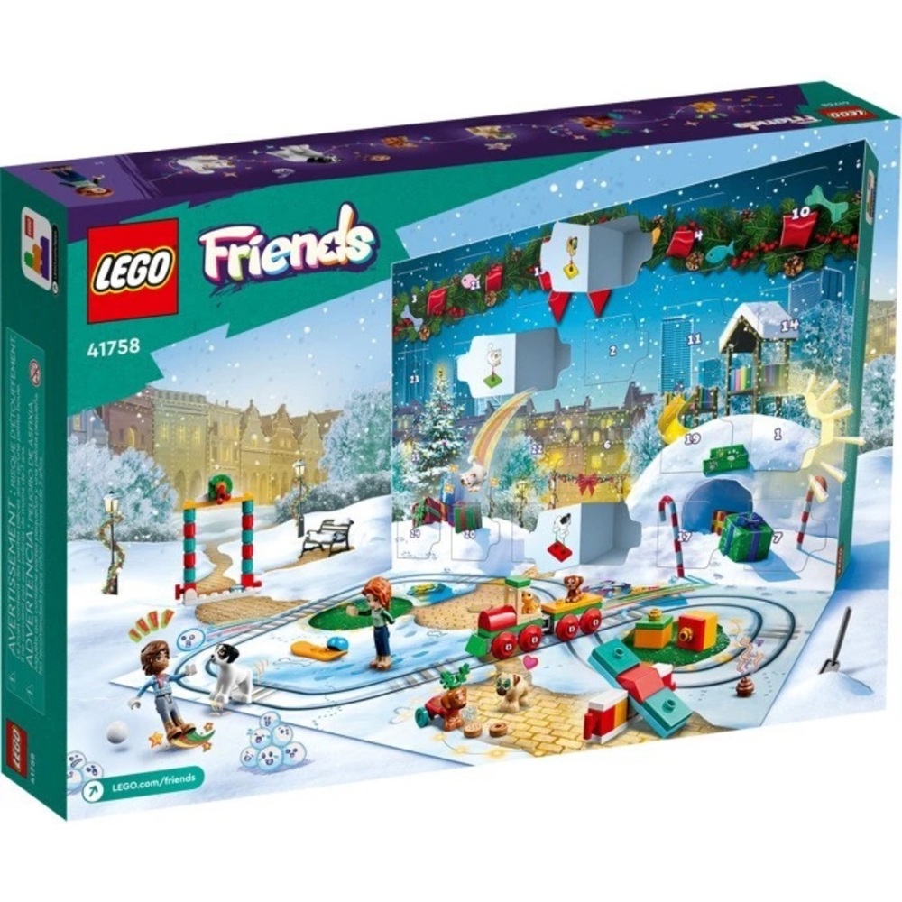 LEGO Friends Advent Calendar 41758 Christmas 24 Collectible Daily Surprises New